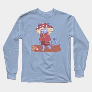 Mushroom cat Long Sleeve T-Shirt